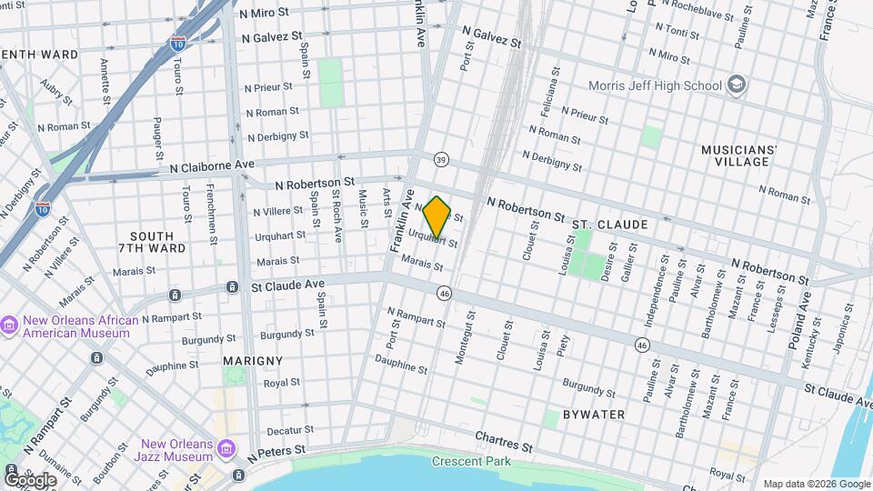 1232 Saint Ferdinand St Map and Location Details