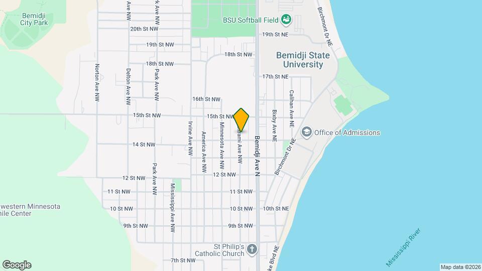 1414 Beltrami Ave NW Map and Location Details