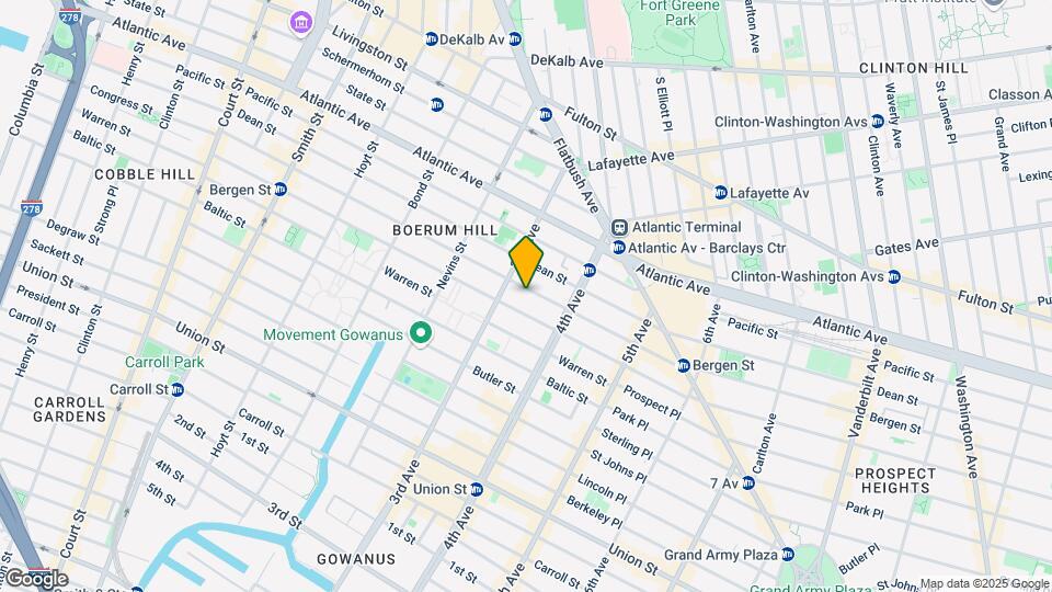 324 Bergen St Map and Location Details