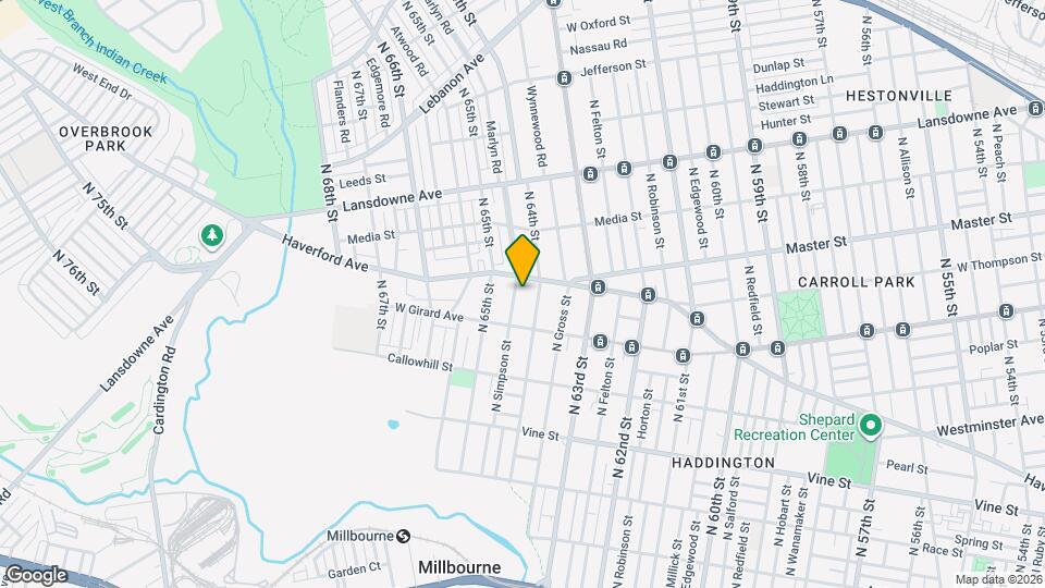 543 N Simpson St Map and Location Details