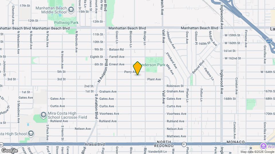 2111 Plant Ave Map and Location Details