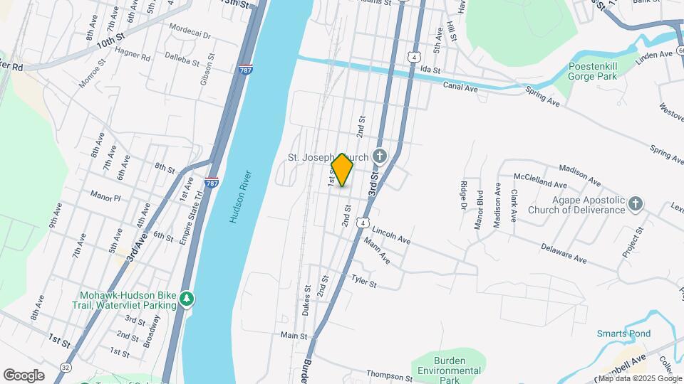 8 Van Buren St Mapa y Detalles de la Ubicación