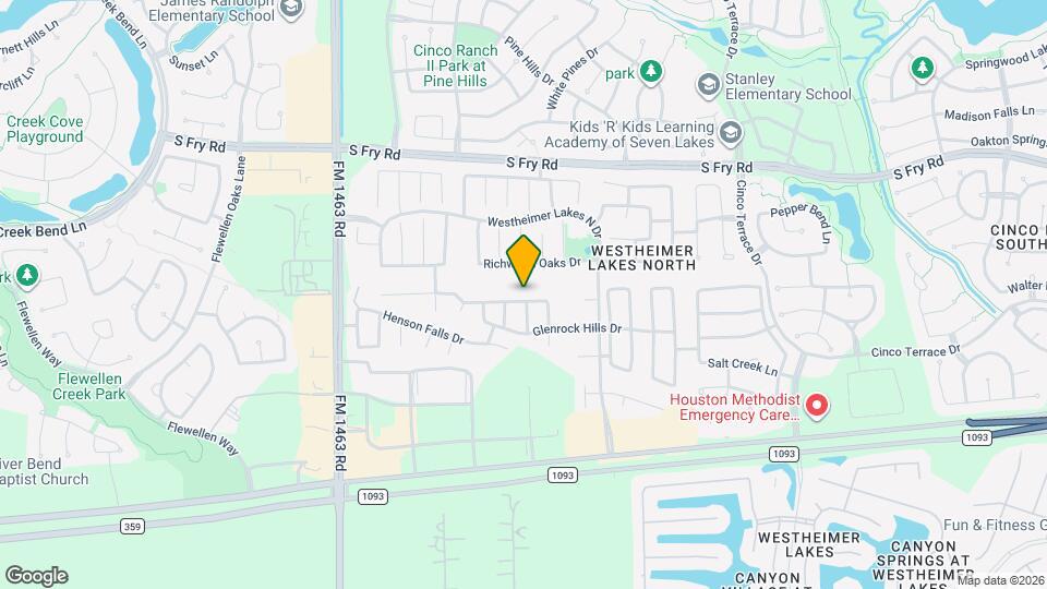 26630 Bellwood Pines Dr Map and Location Details