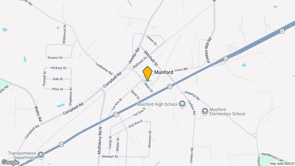 768 McElderry Rd N Map and Location Details