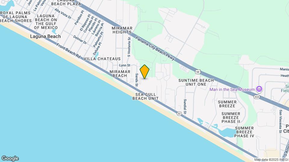 17690 Front Beach Rd Map and Location Details