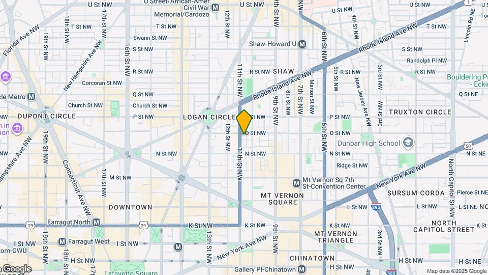 1335 11th St NW Map and Location Details