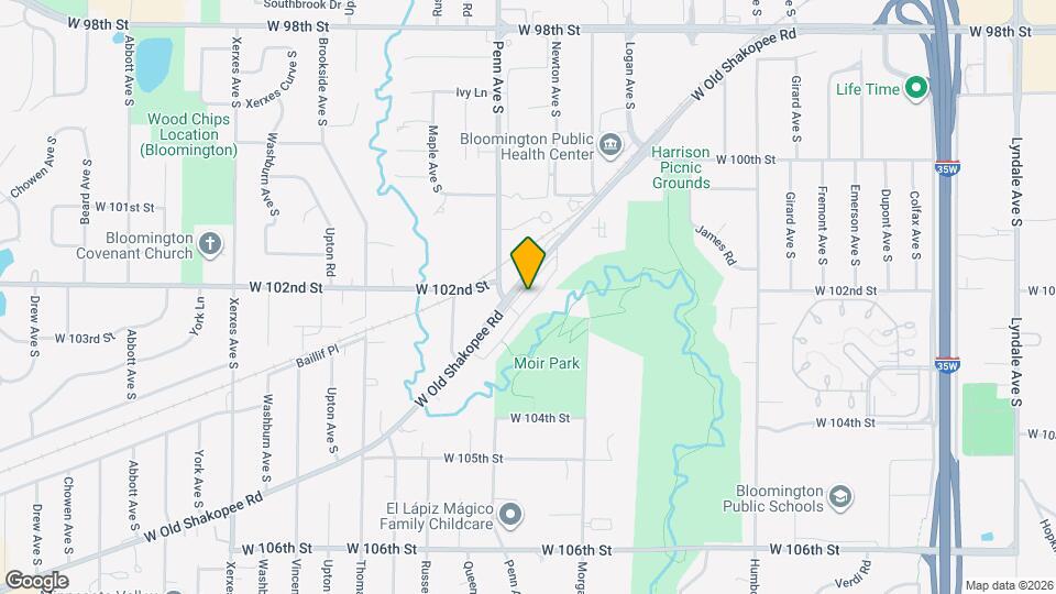 2201 Village Ln Mapa y Detalles de la Ubicación