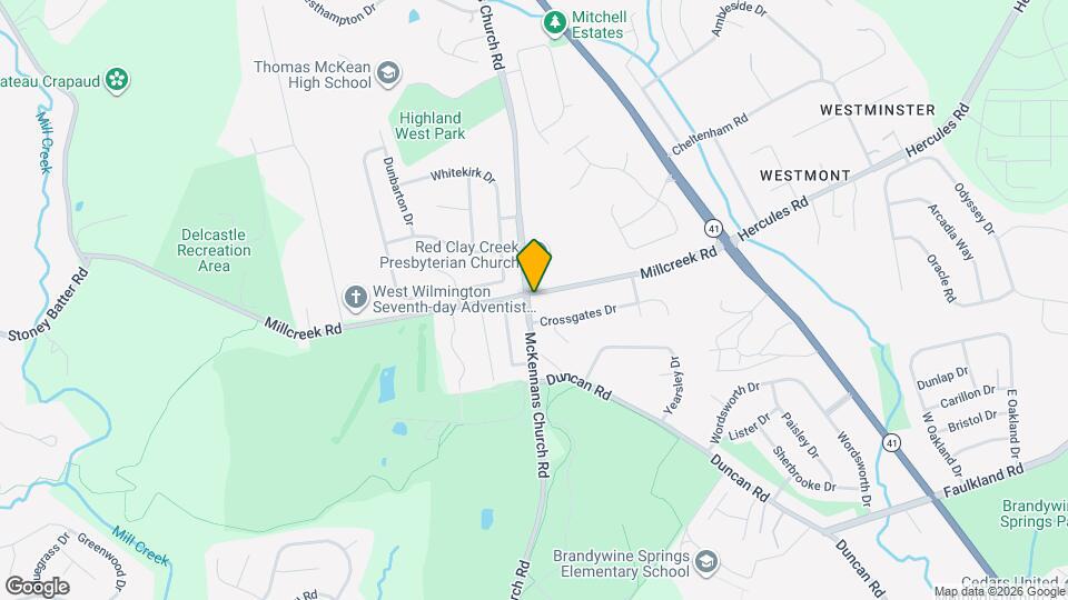 2630 Millcreek Rd Map and Location Details