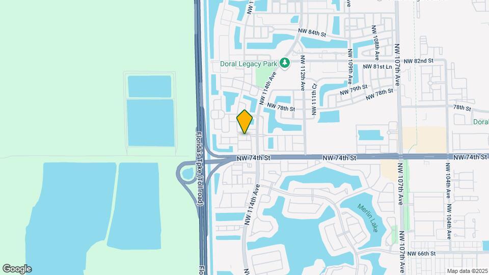 7530 NW 114th Pl Map and Location Details