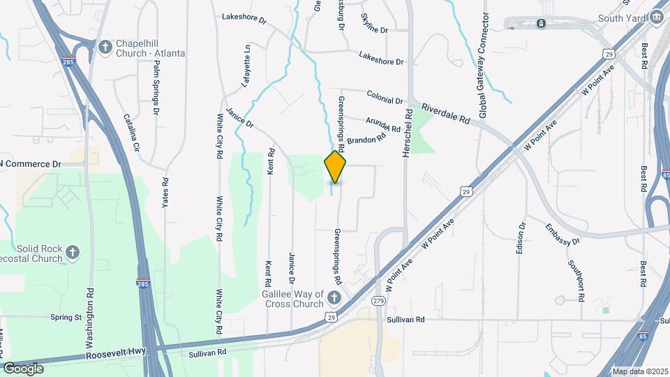 4565 Greensprings Rd Map and Location Details