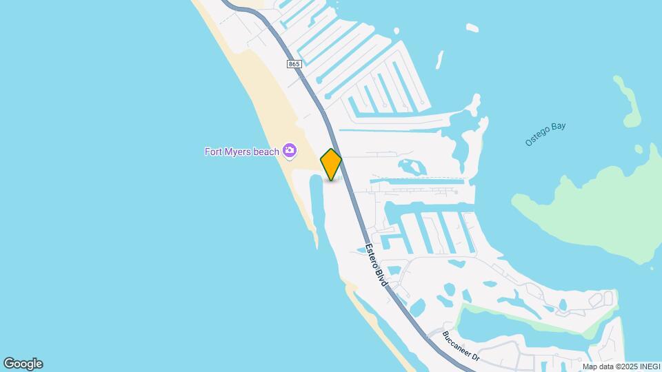Sand Caper Condominium Map and Location Details