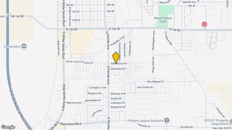 810 Santa Cruz Dr Map and Location Details