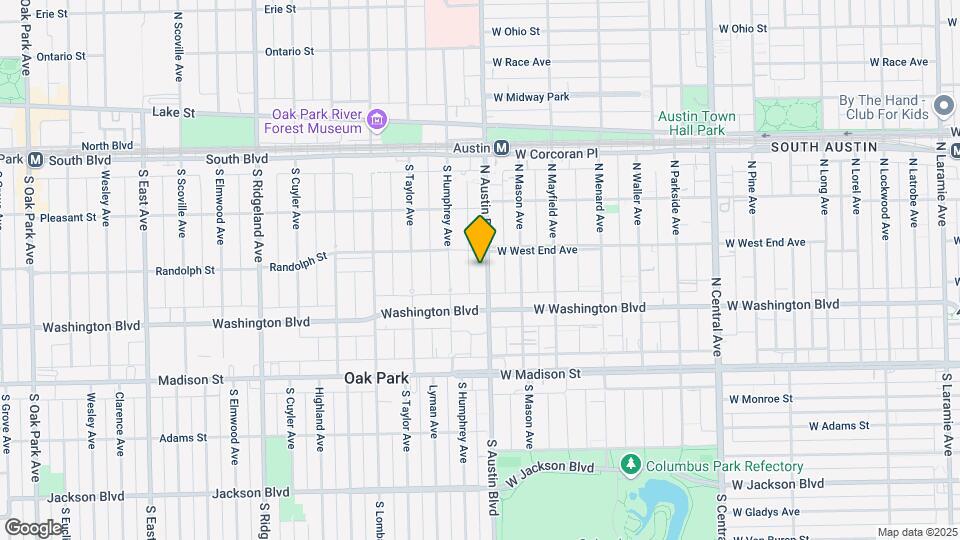 138 N Austin Ave Mapa y Detalles de la Ubicación