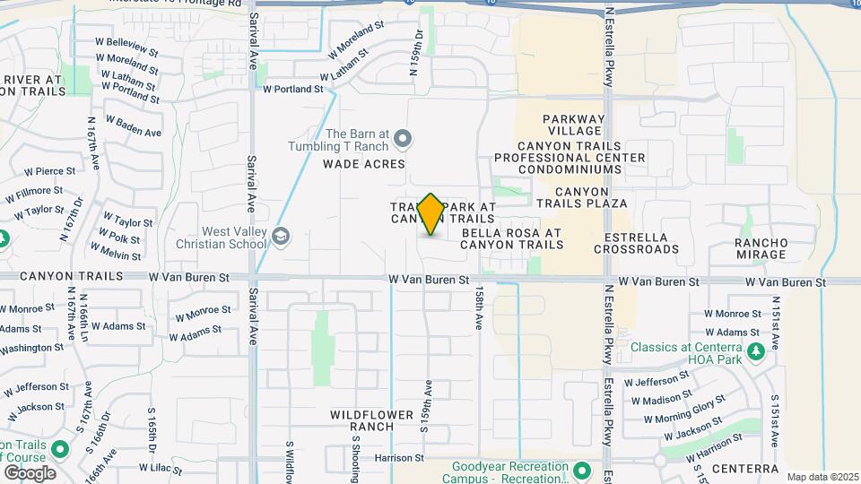 15873 W Polk St Map and Location Details