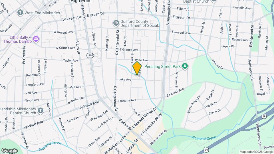 1114 Sharon St Mapa y Detalles de la Ubicación