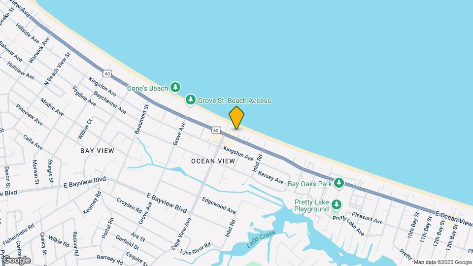 1922 E Ocean View Ave Map and Location Details