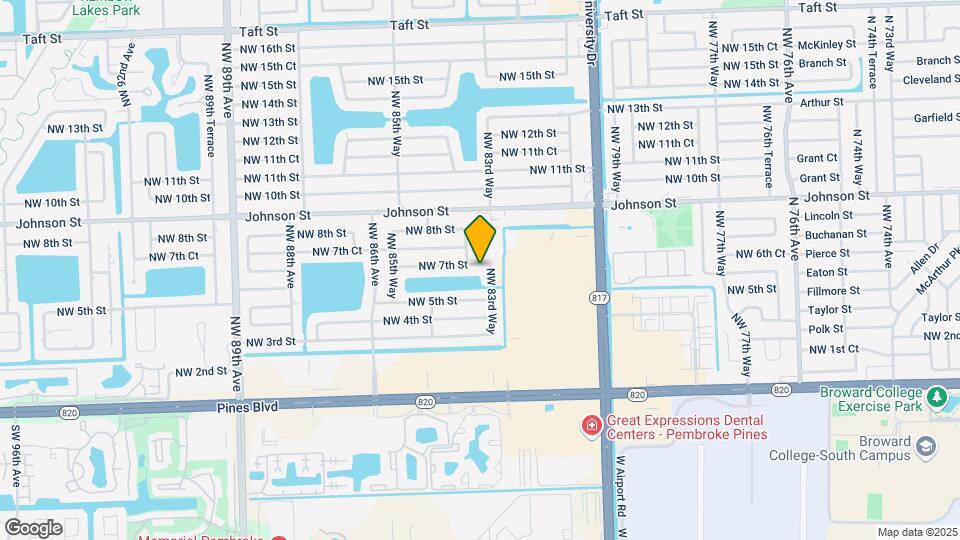 8350 NW 7th St Map and Location Details