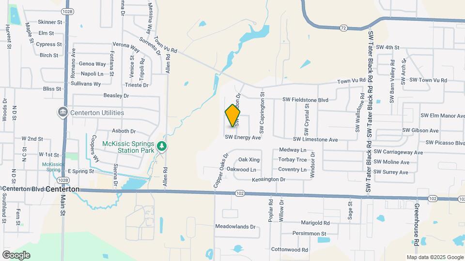 904 SW Loudon Dr Map and Location Details