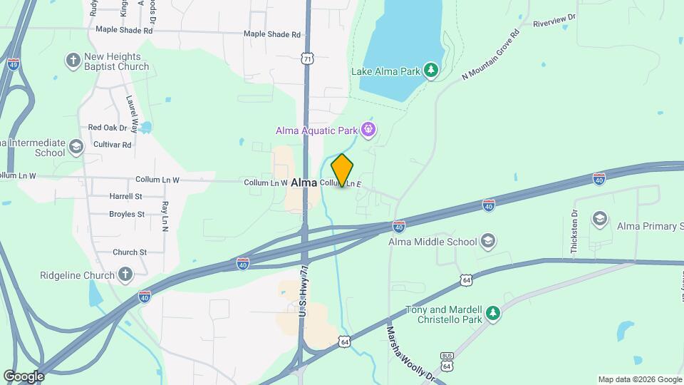 Meadors Apartments Map and Location Details