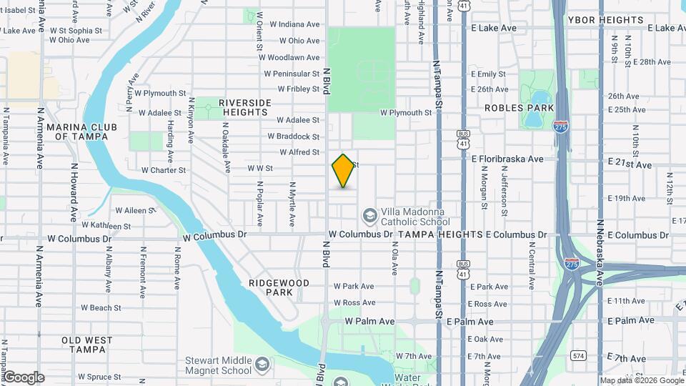 514 W Plaza Pl Map and Location Details