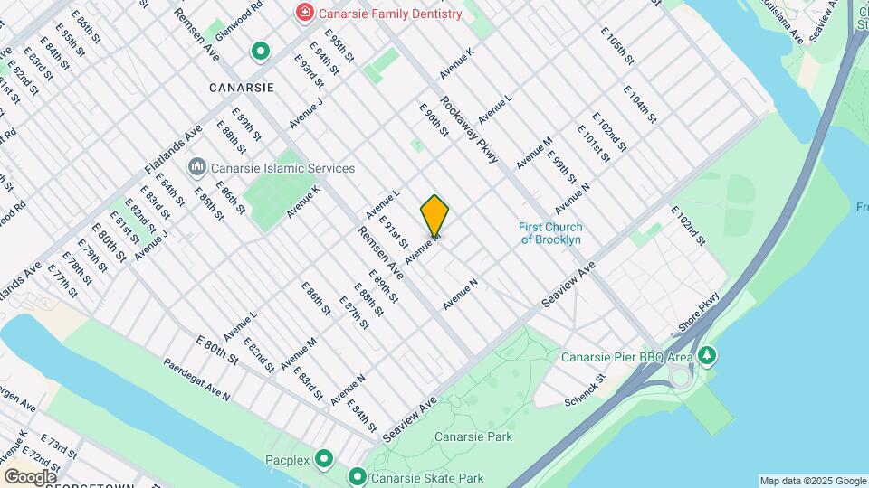 1518 Canarsie Rd Map and Location Details
