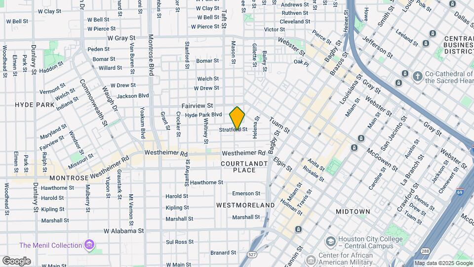 2703 Mason St Map and Location Details