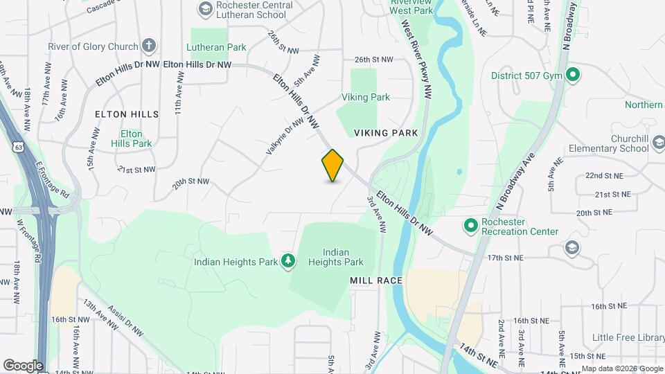 1931 Viking Dr NW, Unit Apt 24 Map and Location Details