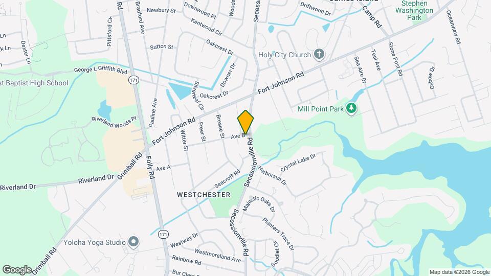 1353 Secessionville Rd Map and Location Details