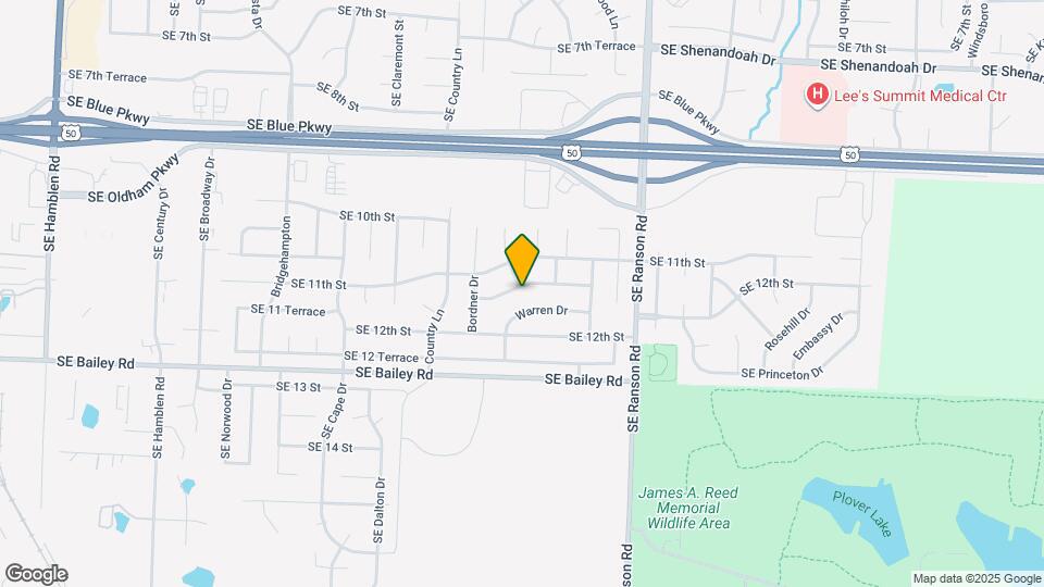 1125 SE 11 Terrace Map and Location Details