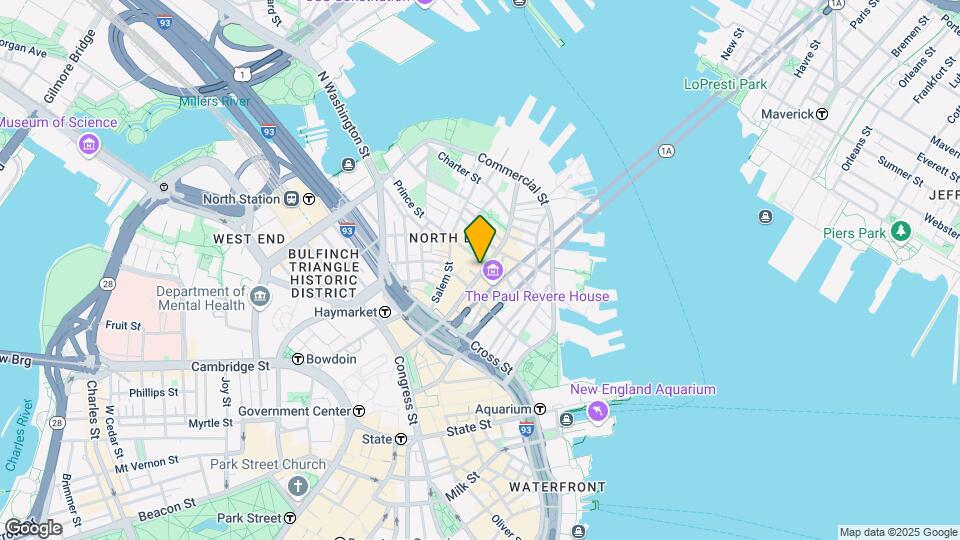300 Hanover St, Unit Hanover St North End Mapa y Detalles de la Ubicación