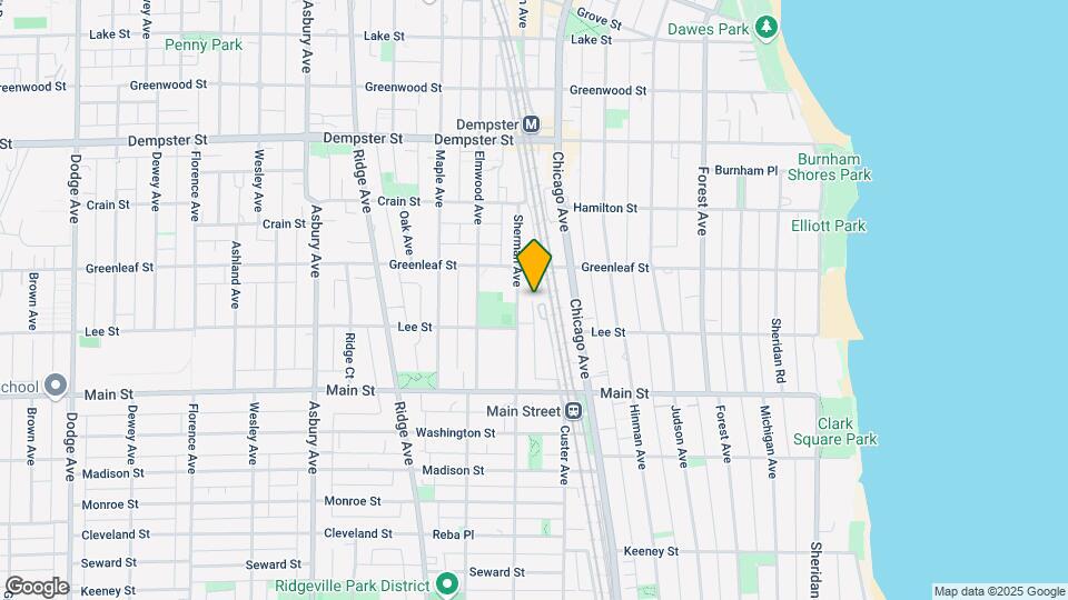 1025 Sherman Ave, Unit CH Map and Location Details