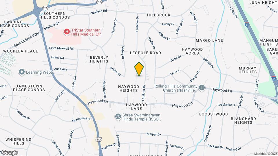 4056 Hollis Hill Dr Map and Location Details