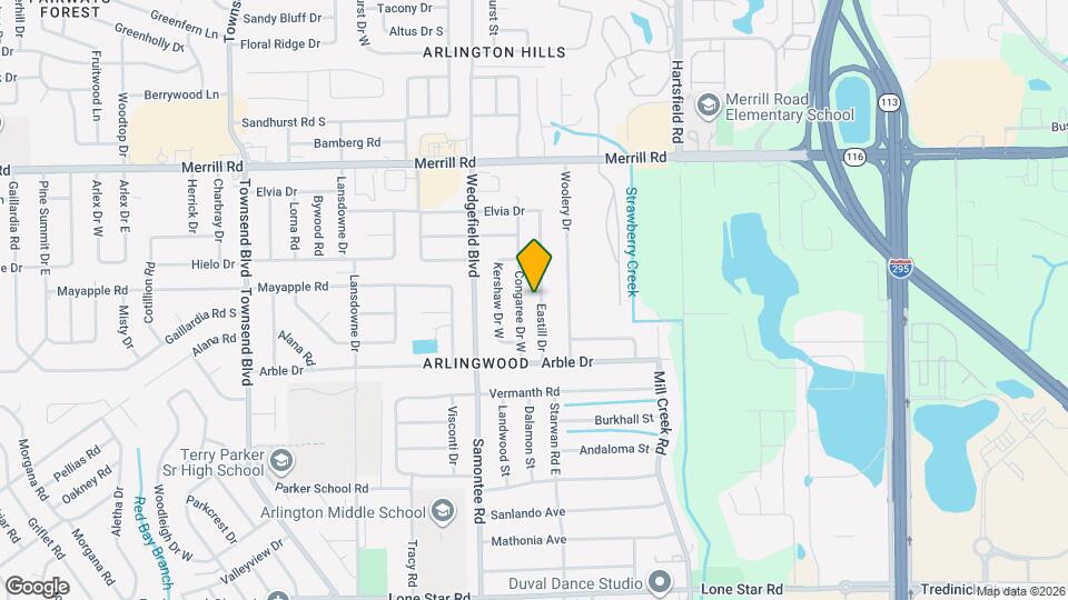 2560 Eastill Dr Map and Location Details