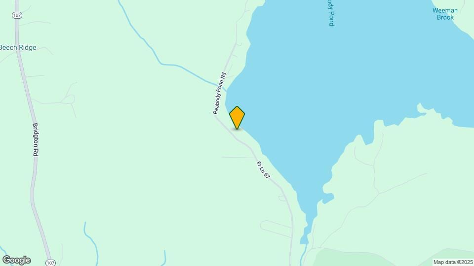 689 Peabody Pond Rd Map and Location Details
