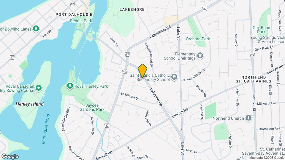 154 Lakeport Rd Map and Location Details