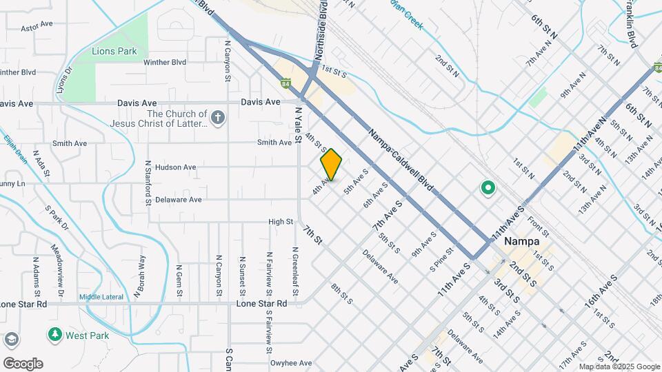 424 5th St S Map and Location Details