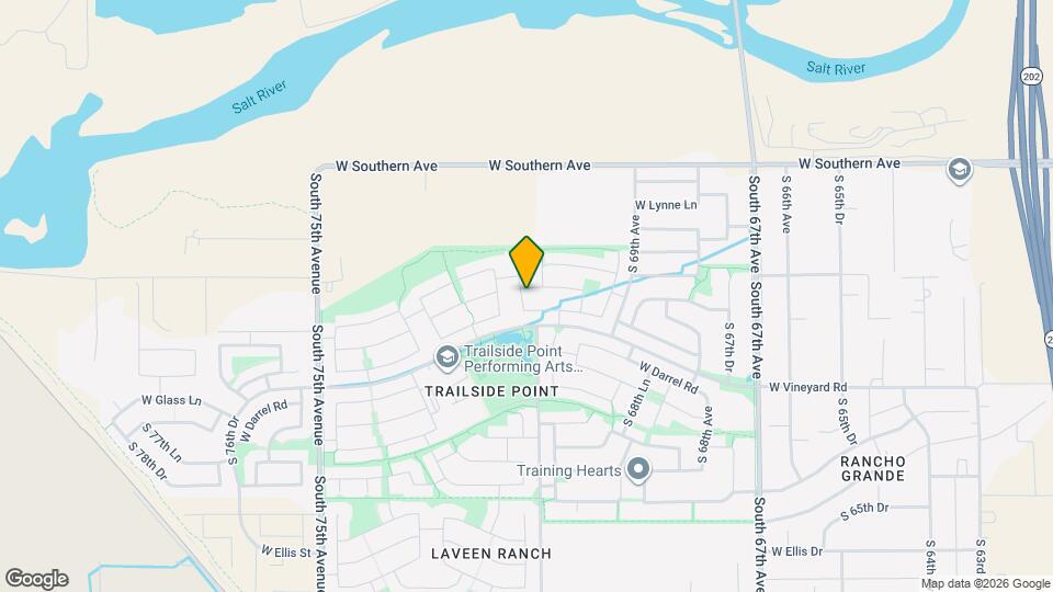 7107 W St Catherine Ave Map and Location Details