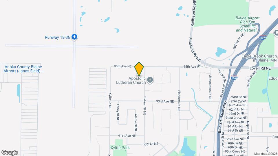 9423 Alamo Ct NE Mapa y Detalles de la Ubicación