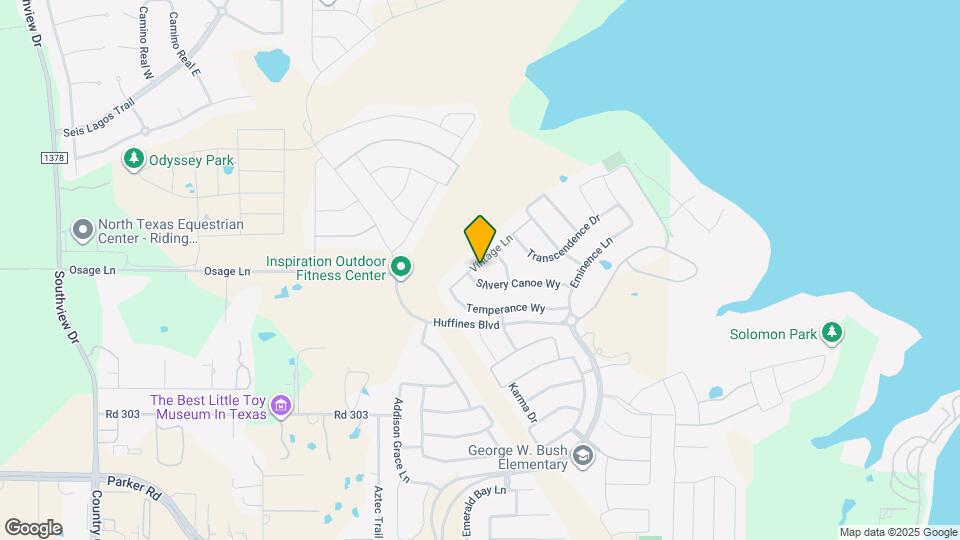 1604 Vintage Ln Map and Location Details