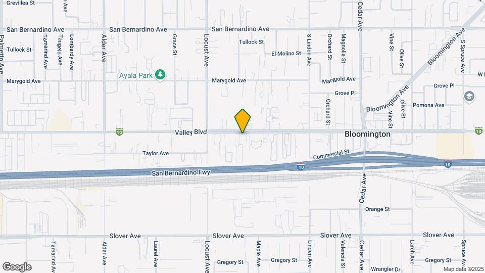 18235 Valley Blvd Map and Location Details