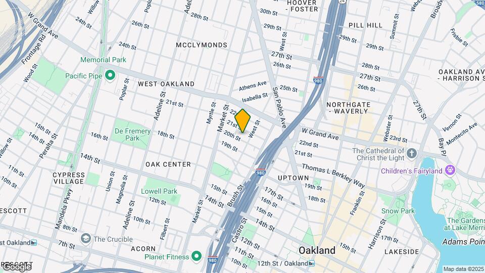 826 20th St Map and Location Details