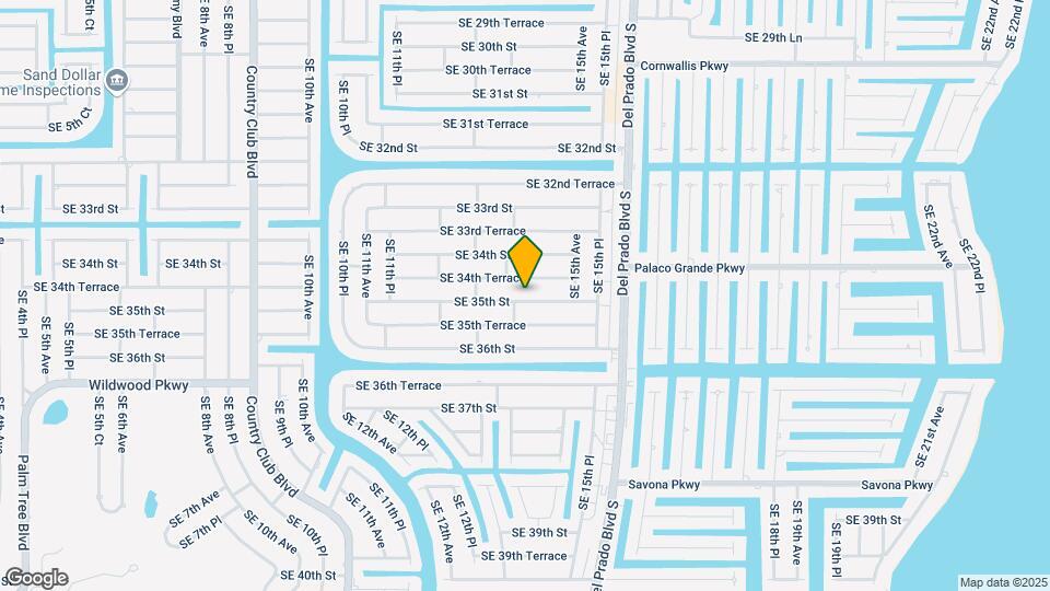 1407 SE 35th St Map and Location Details