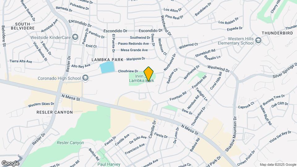 216 Colina Alta Dr Map and Location Details