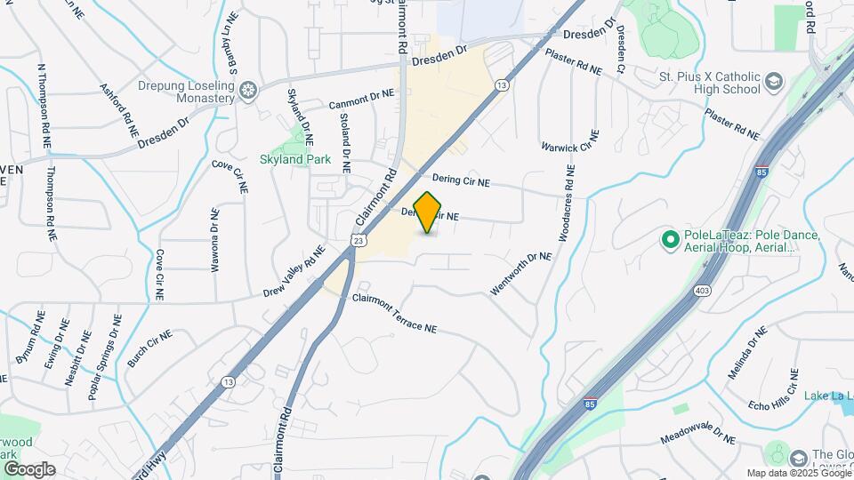 2460 Georgetown Ave Map and Location Details