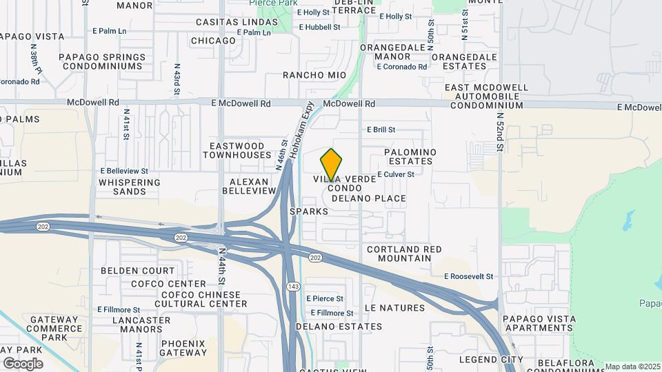 4731 E Belleview St Map and Location Details
