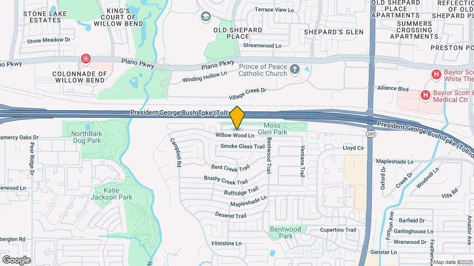 5835 Willow Wood Ln Map and Location Details