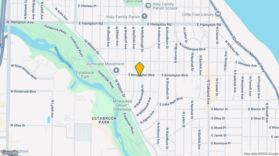 4453 N Marlborough Dr, Unit 4453 Luxury Unit Map and Location Details