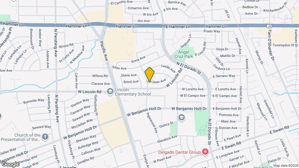 7120 Inglewood Ave Map and Location Details