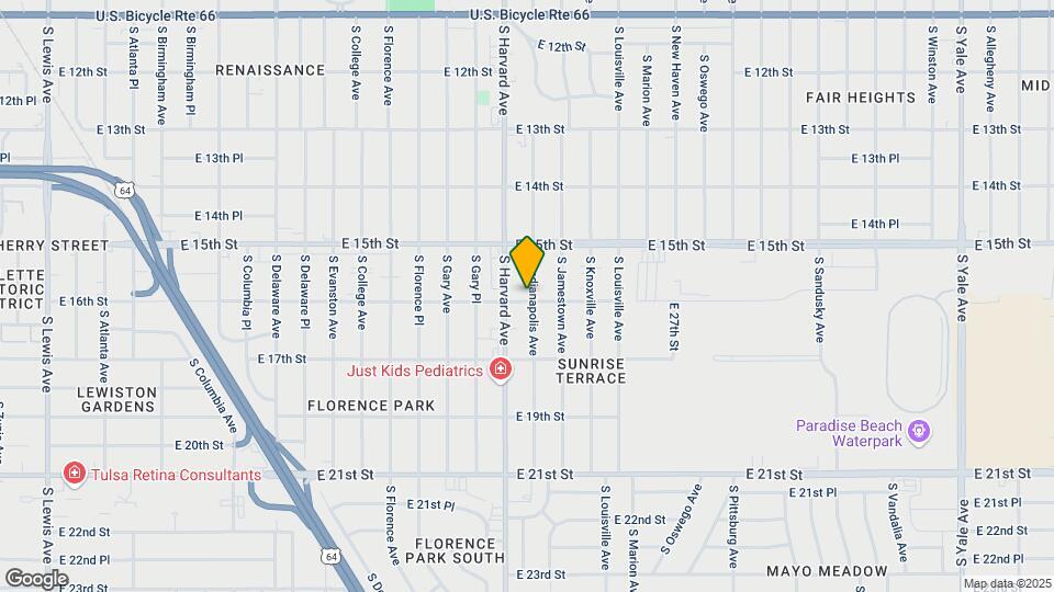 1548 S Indianapolis Ave Map and Location Details