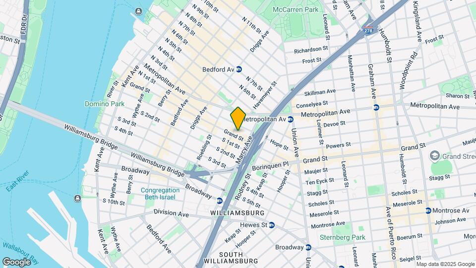 327 Grand St Map and Location Details